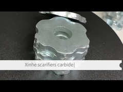 분명한 평탄 작업 스캐리파이어와 제분기 위의 6대 파인트 tct 탄화물 커터들 스캐리파이어 커터들